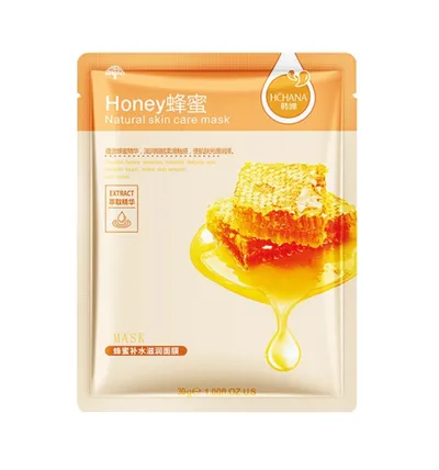 Hchana Honey Sheet Face Mask (Miodowa maseczka do twarzy)