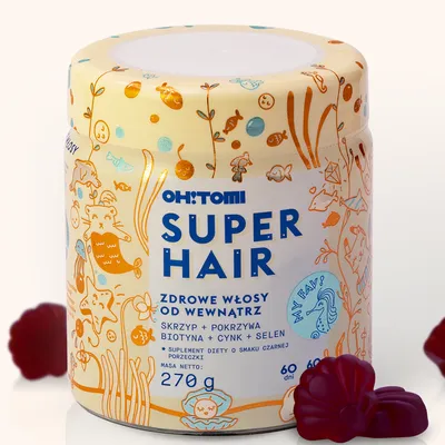 Oh!Tomi Super Hair, Żelki na mocne włosy