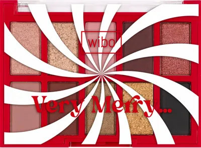 Wibo Very Merry..., Paleta cieni do oczu
