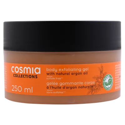 Cosmia Collections, Body Exfoliating Gel with Natural Argan Oil (Żel peelingujący do ciała)
