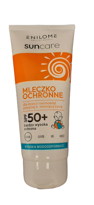 Enilome Healthy Beauty Sun Care, Mleczko ochronne dla dzieci i niemowląt powyżej 6. msc życia SPF50 bardzo wysoka ochrona.