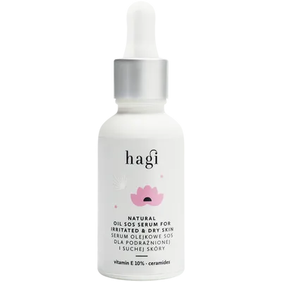 Hagi Natural Oil SOS Serum for Irritated & Dry Skin (Serum olejkowe SOS dla podrażnionej i suchej skóry)
