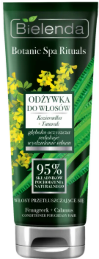 Bielenda Botanic Spa Rituals, Odżywka do włosów przetłuszczających się ` Kozieradka + tatarak`