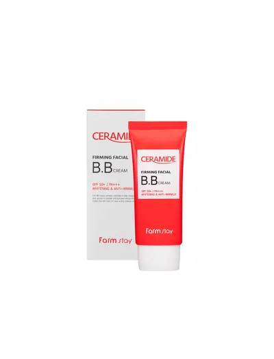 FarmStay Ceramide Firming Facial CC Cream (Ujędrniajacy krem CC do twarzy  z ceramidami)