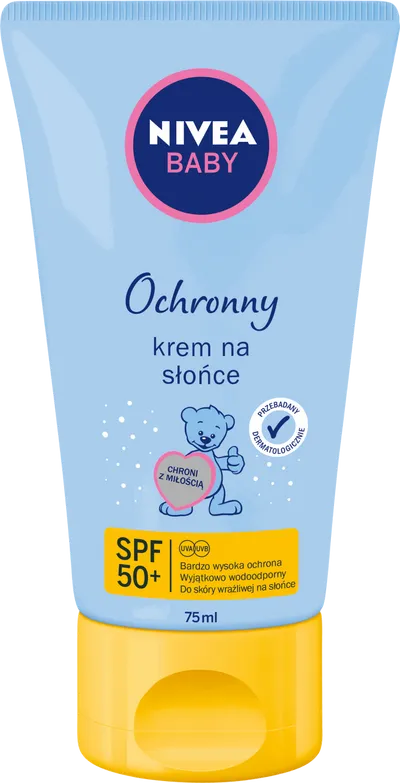 Nivea Baby Sun, Krem ochronny na słońce, SPF 50+ (nowa wersja)