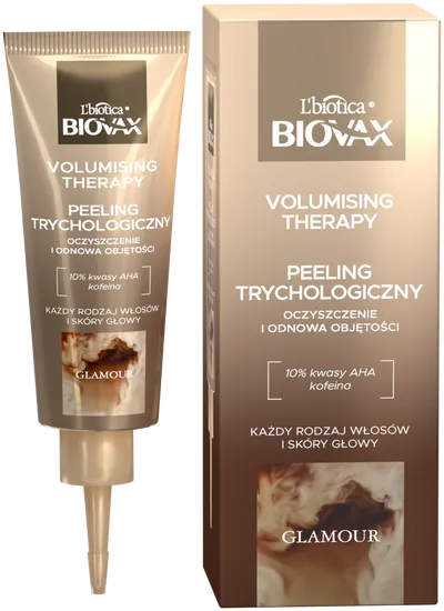 L'biotica Biovax Glamour, Volumising Therapy, Peeling trychologiczny