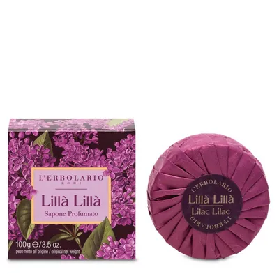 L'Erbolario Lilla Lilla ,Sapone Profumato (Mydło perfumowane)