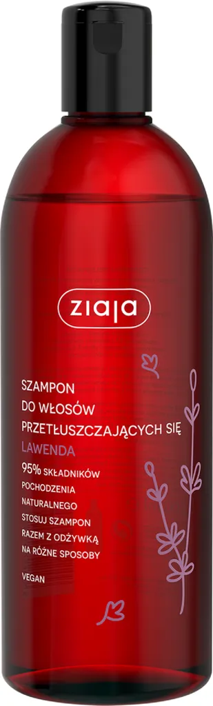 Ziaja Szampon do włosów przetłuszczających się `Lawenda` (nowa wersja)