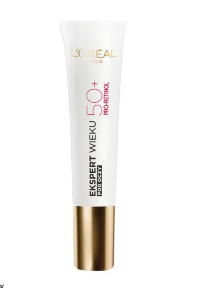 L'Oreal Paris Age Expert, 50+ Eye Cream (Ekspert Wieku,  Przeciwzmarszczkowy krem pod oczy 50+ (nowa wersja))