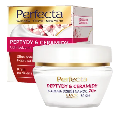 Perfecta Peptydy & Ceramidy, Krem na dzień i na noc 70+