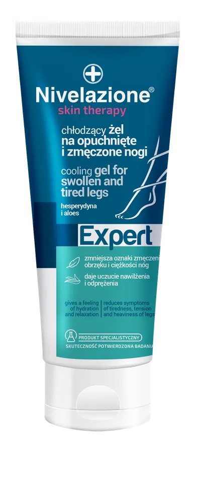 Nivelazione Skin Therapy Expert, Chłodzący żel na opuchnięte i zmęczone nogi