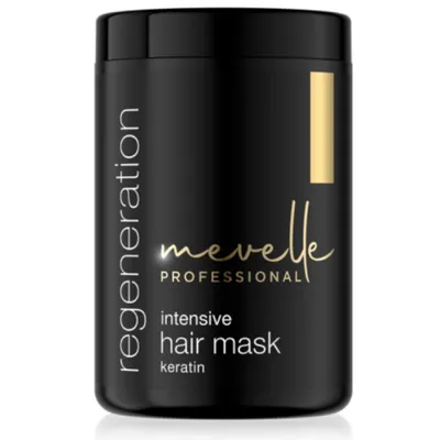 Mevelle Professional Keratin, Intensive Hair Mask (Intensywna Regeneracja, Maska do włosów)