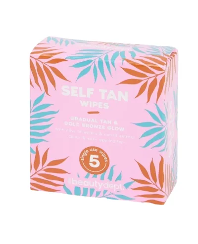 The Beauty Dept. Gradual Tan & Gold Bronze Glow,  Self Tan Wipes (Chusteczki samoopalające)