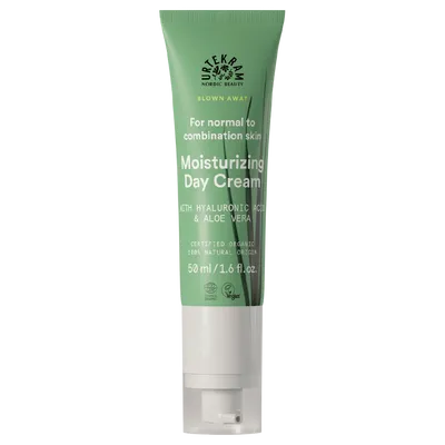 Urtekram Blown Away, Wild Lemongrass, Moisturizing Day Cream (Nawilżający krem na dzień z dziką trawą cytrynową)