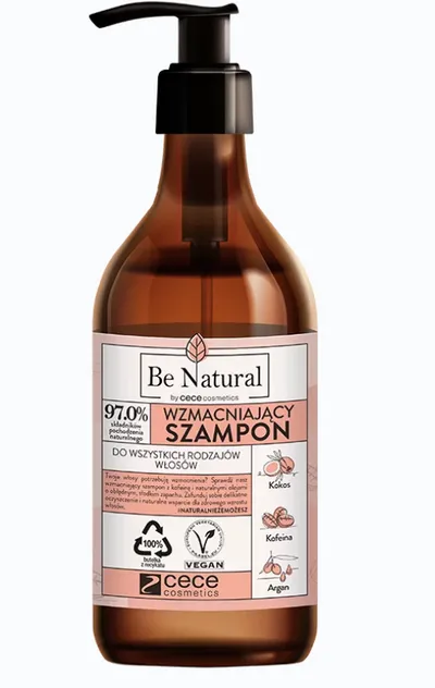 Be Natural by Cece Cosmetics Szampon wzmacniający