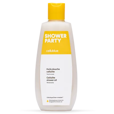 Cellublue Shower Party, Olejek pod prysznic antycellulitowy