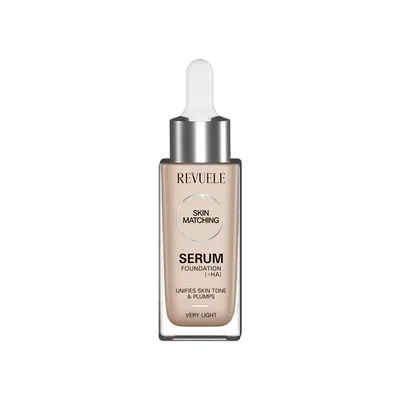 Revuele Skin Matching, Serum Foundation [+HA] (Podkład z serum do twarzy)