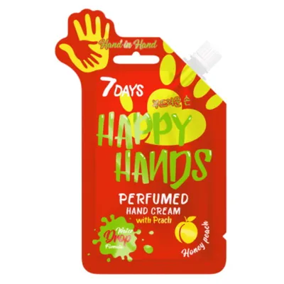 Vilenta 7 Days, Happy Hands Cream Peach (Krem do rąk `Brzoskiwnia`)