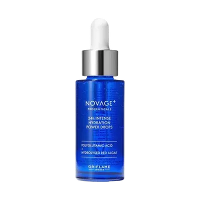 Oriflame Novage+ Proceuticals 24h Intense Hydration Power Drops (Serum intensywnie nawilżające)