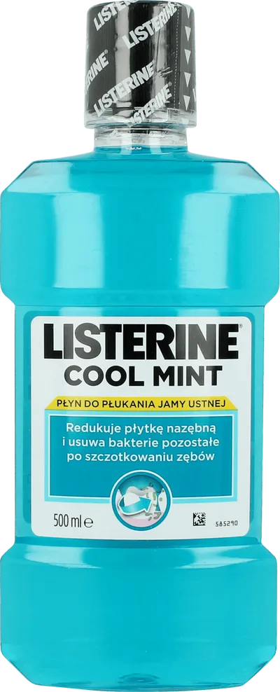 Listerine Cool Mint, Płyn do płukania jamy ustnej
