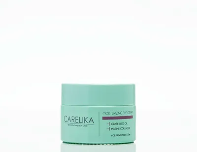 Carelika Moisturizing Eye Cream with Collagen (Nawilżający krem pod oczy z kolagenem)