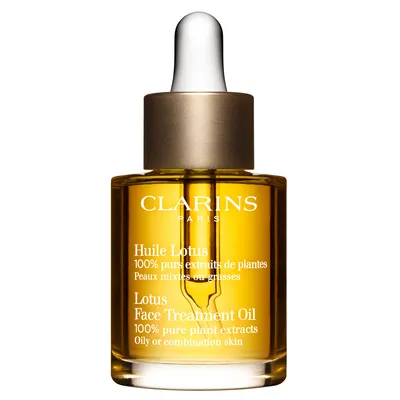 Clarins Huile Lotus [Face Treatment Oil] (Olejek do twarzy do cery tłustej i mieszanej)