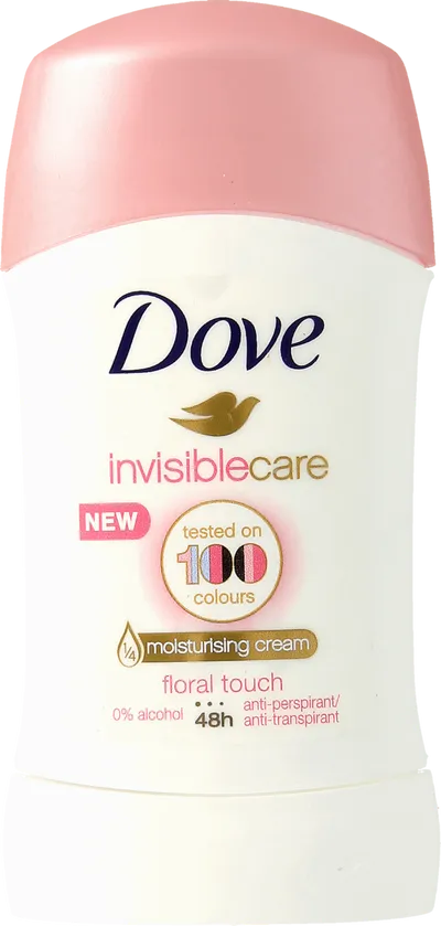 Dove Invisible Care, Floral Touch, Anti-perspirant 48h (Antyperspirant w sztyfcie dla kobiet)