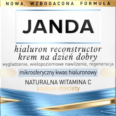 Janda Hialuron Reconstructor, Krem na dzień dobry