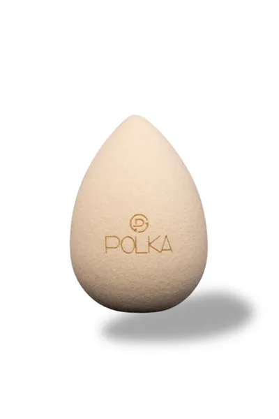 Polka Cosmetics Gąbka do makijażu z proszku z zielonej herbaty