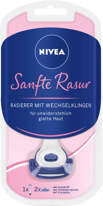 Nivea Sanfte Rasur Rasierapparat (Delikatna maszynka do golenia z 5-cioma ostrzami)