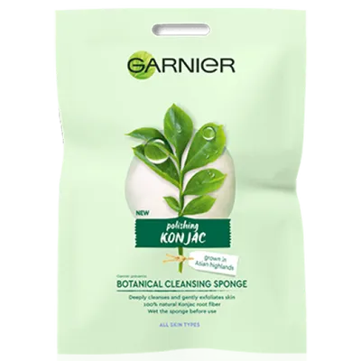 Garnier Bio, Konjac Botanical Cleansing Sponge (Gąbka oczyszczająca)