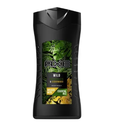 AXE Wild Green Mojito & Cedarwood Bodywash (Żel pod prysznic dla mężczyzn `Zielone mohito & drzewo cedrowe`)