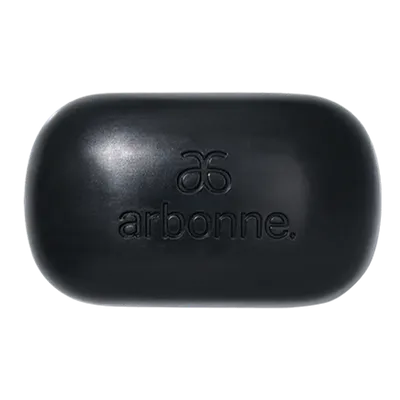 Arbonne GroomWell, Energizing Soap Bar (Odświeżające mydło z węglem drzewnym)