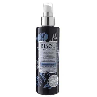 Bisou I Feel... Nature, Facial Wash Gel Hyssop & Papaya (Żel do mycia twarzy `Hyzop i papaja`)