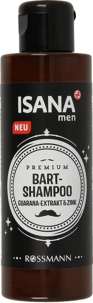 Isana Men, Premium, Bart Shampoo (Szampon do brody z ekstraktem z guarany i cynkiem)