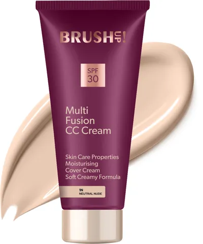 Brush Up by Maxineczka Multi Fusion CC Cream SPF 30 (Wielozadaniowy krem CC do twarzy z filtrem SPF 30)