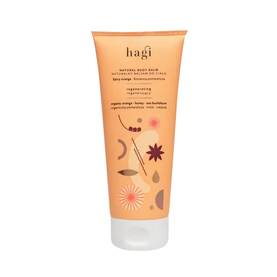 Hagi Naturalny balsam do ciała 'Korzenna pomarańcza'