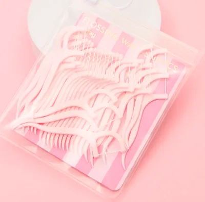 Sinsay Be Mine, Flossing Wands (Nici dentystyczne w uchwytach)
