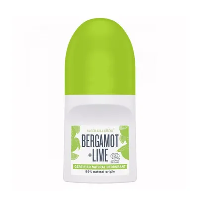 Schmidt's Bergamot + Lime Natural Deo Roll-On (Naturalny dezodorant w kulce `Bergamotka i limonka`)