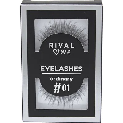 Rival Loves Me Eye Lashes 01 Ordinary (Sztuczne rzęsy z klejem)