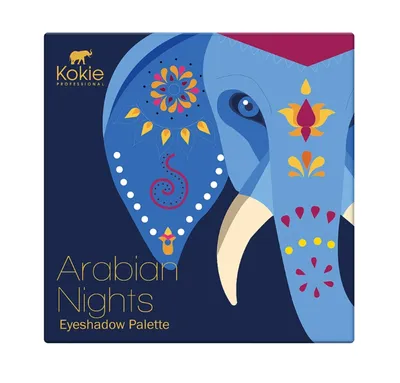 Kokie Professional Essential, Arabian Nights,  Eyeshadow Palette (Paleta cieni do powiek)