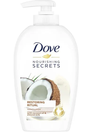 Dove Nourishing Secrets, Restoring Ritual, Handwash with Coconut Oil & Almond Milk (Mydło do rąk w płynie)