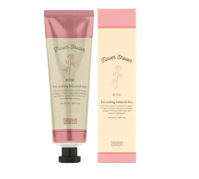 Tenzero Flower Shower, Rose, Hand &,Nail Cream (Różany krem do rąk i paznokci)