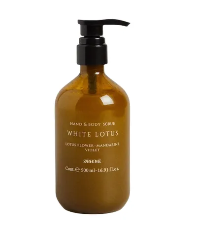 Zara Home, Hand & Body  Scrub, White Lotus (Peeling do rąk i ciała)