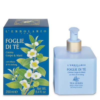 L'Erbolario Foglie di Te Crema Corpo & Mani (Krem do ciała i rąk)
