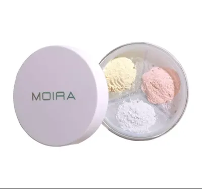 Moira Cosmetics Set & Correct Loose Setting Powder (Puder korygujący)