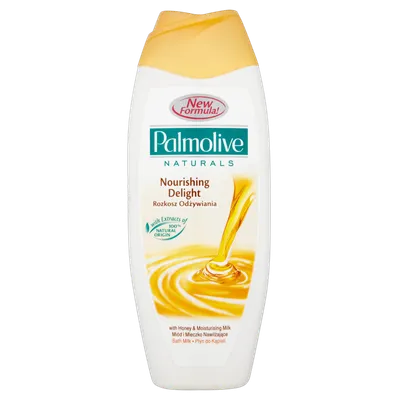 Palmolive Naturals, Miód i mleczko nawilżające, Płyn do kąpieli
