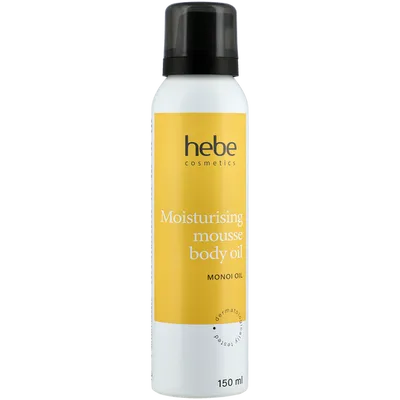 Hebe Cosmetics, Moisturising Mousse Body Oil (Nawilżający olejek-pianka do ciała)