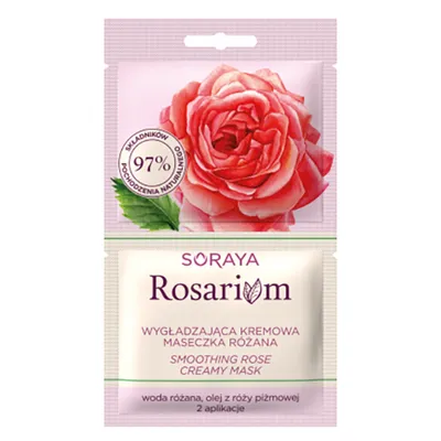 Soraya Rosarium, Wygładzająca kremowa maseczka różana