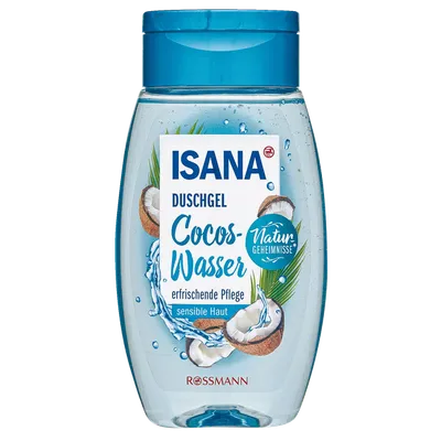 Isana Duschgel Cocos-Wasser (Żel pod prysznic `Woda kokosowa`)